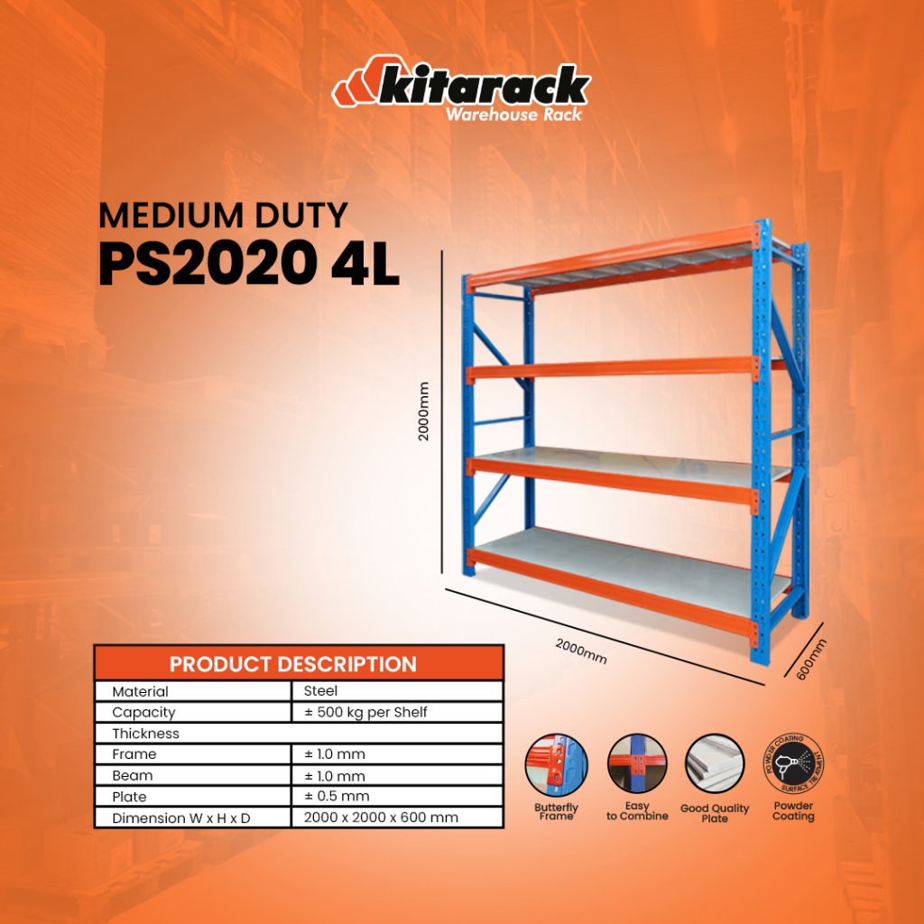 rak PS SERIES STARTER untuk beban 500 kg 