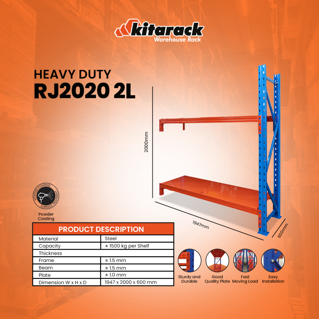 rak RS SERIES JOINTER untuk beban 1500 kg 