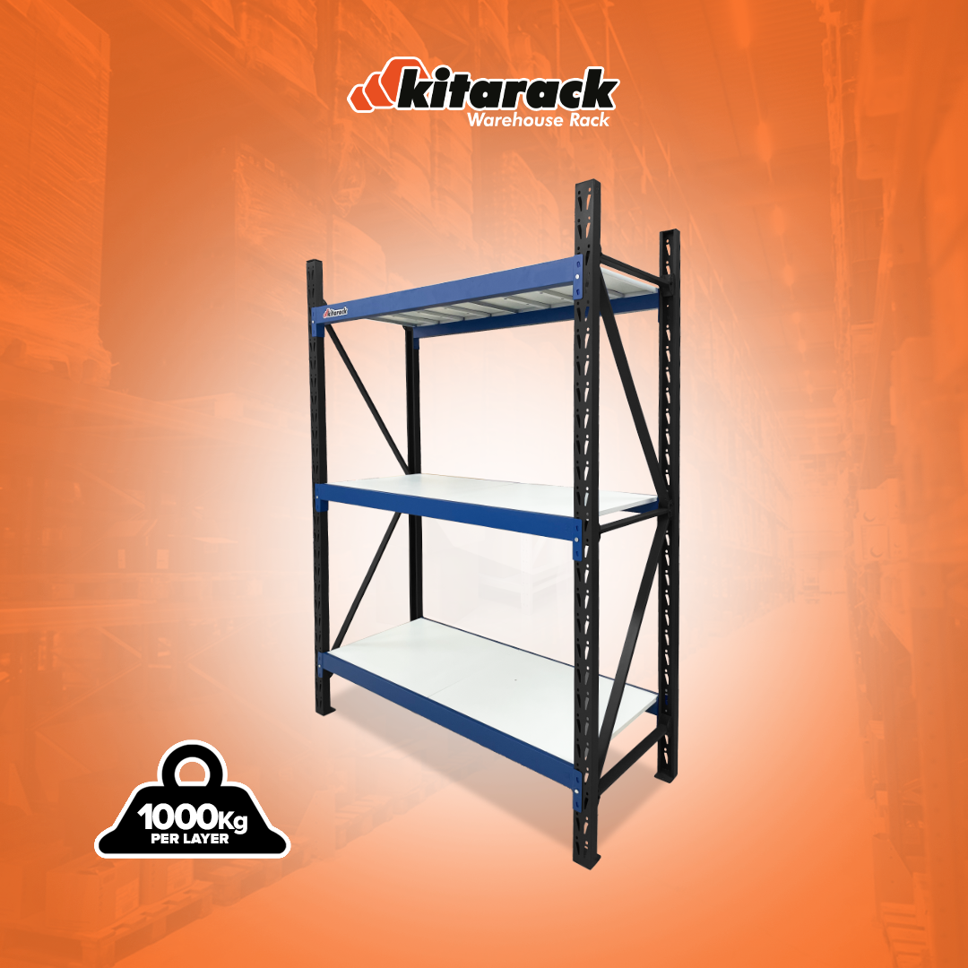Kitarack Stacking Rack Rak Heavy Duty 200x250 3 Layer | Beban Berat