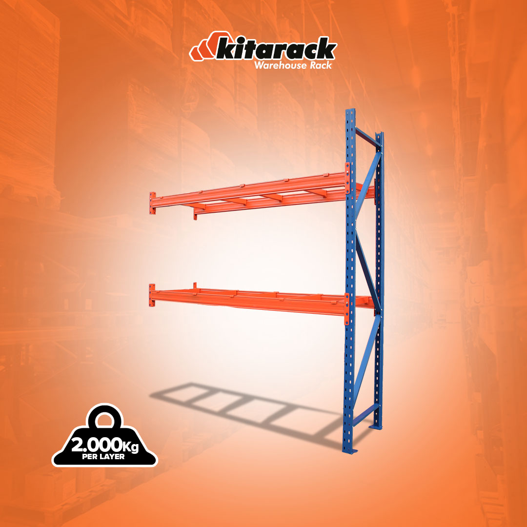 Kitarack Stacking Rack Pallet Rack 2530 J 2 Layer | Solusi Gudang Ringkas