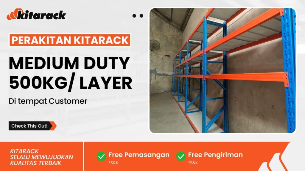 Perakitan Medium Duty 500kg perlayer langsung di lokasi customer! 