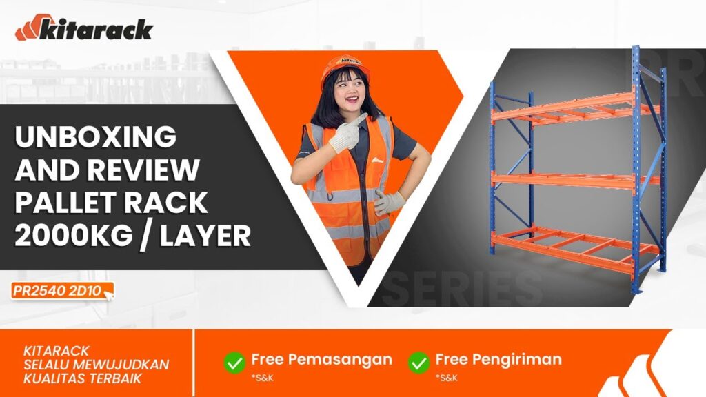 PRODUCT REVIEW RAK PALLET RACK 2000KG | PR2540 