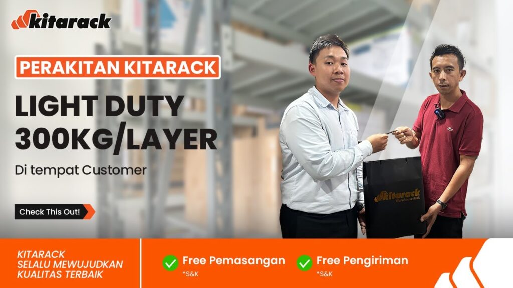 TRANSFORMASI RUANG PENYIMPANAN PABRIK SEPEDA DI INDONESIA DENGAN RAK KITARACK! 