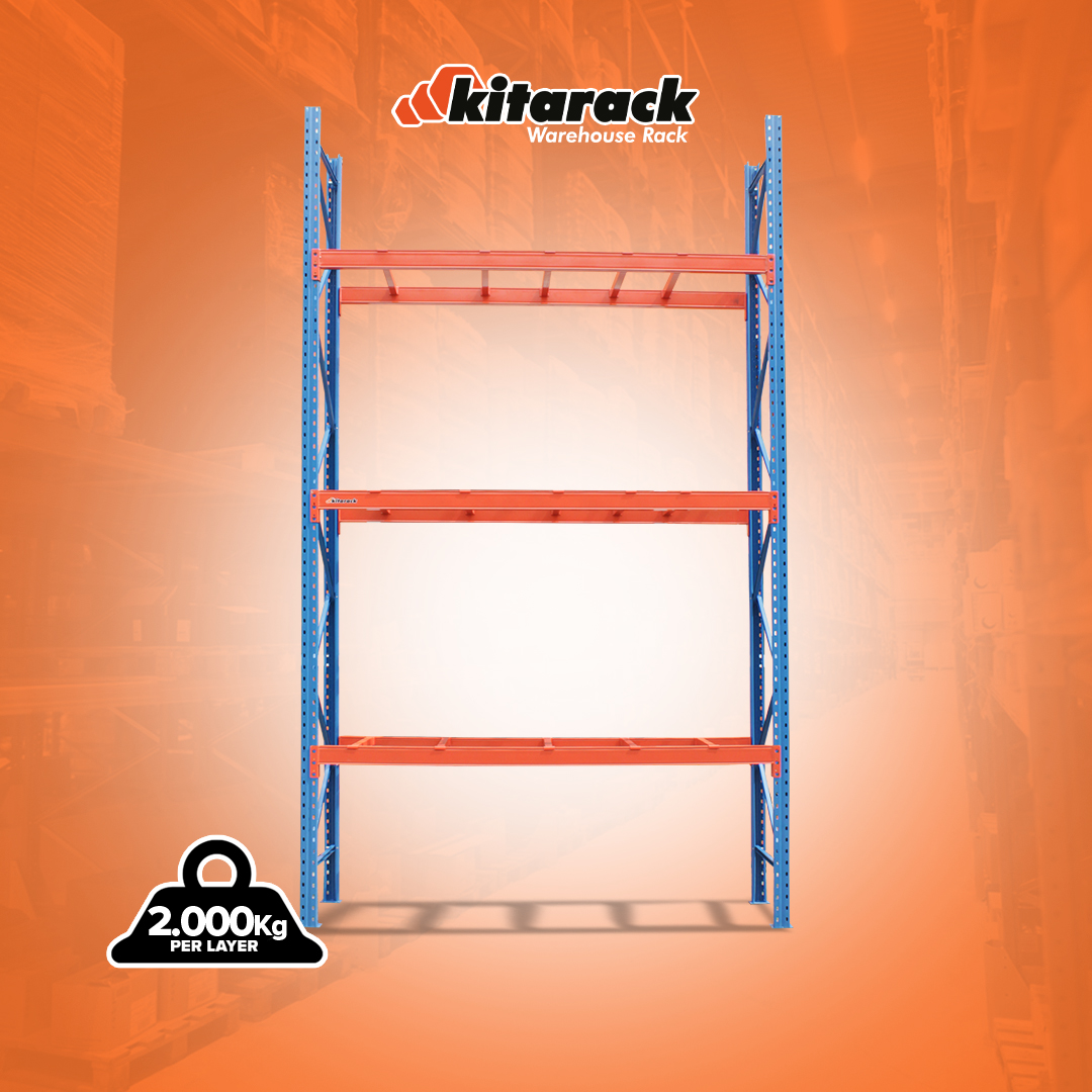 Pallet Rack 3054 3 Layer | Beban Pallet Berat