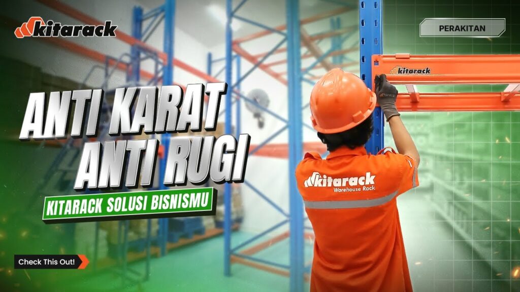 ANTI KARAT & ANTI RUGI! BISNIS MAKANAN BESAR WAJIB PUNYA RAK PALLET KITARACK! 
