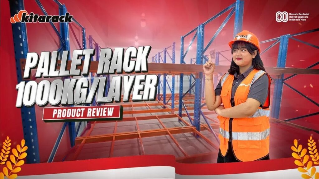 RAK PALLET 1 TON TERBAIK UNTUK LOGISTIK DAN INDUSTRI BESAR! | REVIEW PR2525 1D11 
