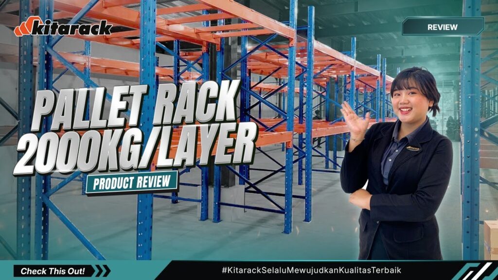 BIKIN GUDANG KELIHATAN MAHAL! INILAH RAK PENYIMPANAN PABRIK ELEKTRONIK PALING KUAT |REVIEW PR2740 2D 