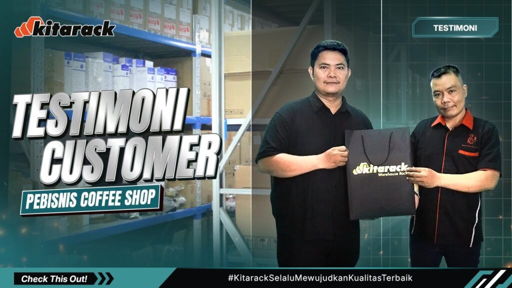 MENJAGA KELANCARAN SISTEM PENYIMPANAN MESIN KOPI DENGAN RAK LIGHT DUTY! 