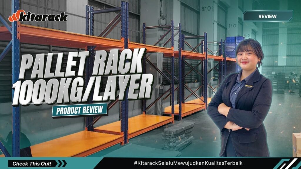 RAK PALLET ANDALAN SUPPLIER BAJA RINGAN, GUDANG AUTO RAPI! | REVIEW PR2740 1D 