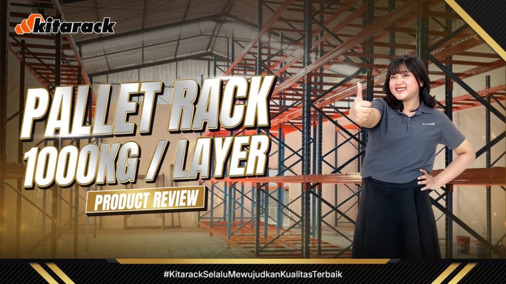 RAK PALLET SEKUAT INI⁉️ TAHAN BEBAN SAMPAI 1000KG & BIKIN GUDANG SUPER EFISIEN! | REVIEW PR2540 1D 