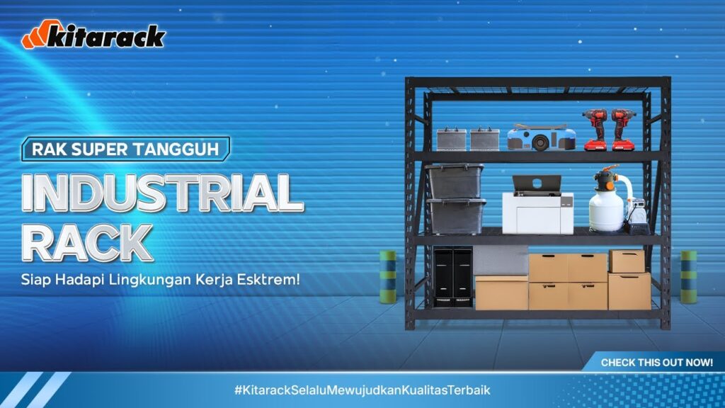 RAK SUPER TANGGUH YANG SIAP HADAPI LINGKUNGAN KERJA EKSTRIM!🚲 