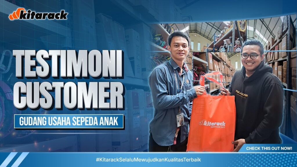 BISNIS SEPEDA MAKIN EFISIEN DAN MELESAT DENGAN RAK KITARACK! 