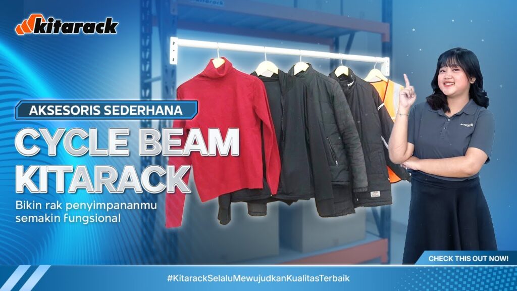CYCLE BEAM KITARACK BIKIN PENYIMPANAN JADI LEBIH MULTIFUNGSI!🔥 