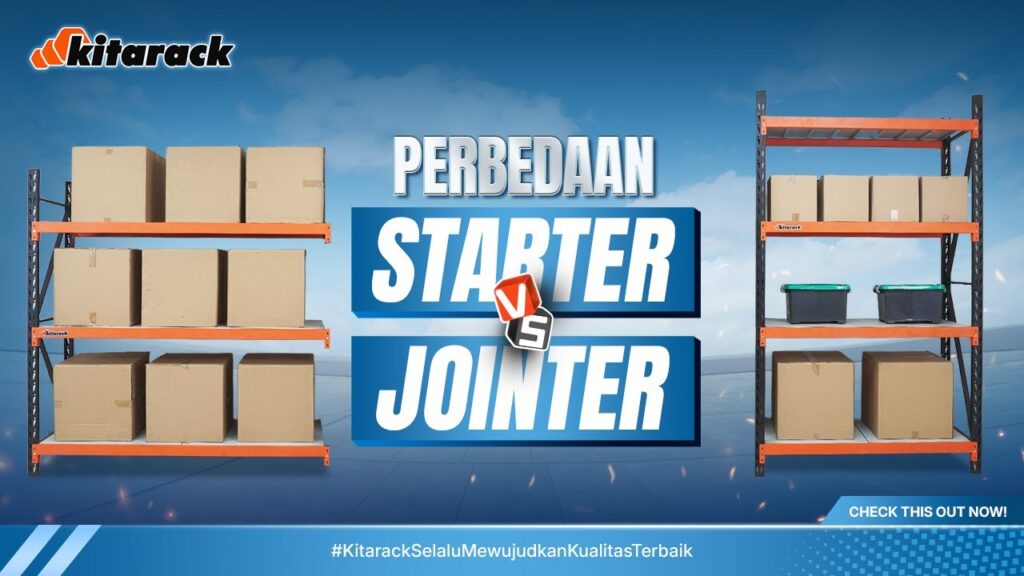 TAMBAH RAK TANPA RIBET? KENALAN DULU SAMA STARTER & JOINTER DARI KITARACK! 
