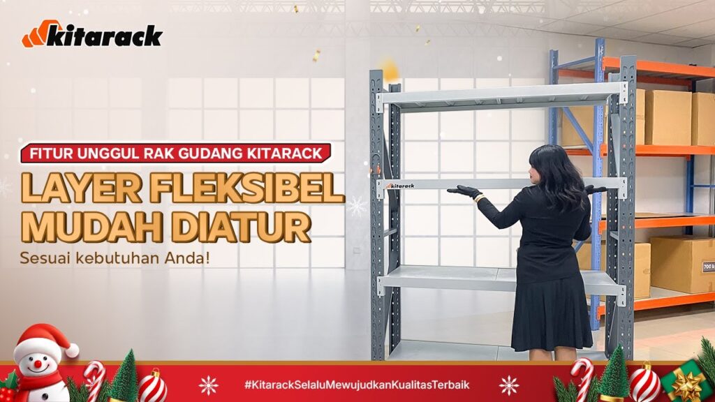 NGGAK PAKE RIBET! BEGINI CEPATNYA BONGKAR PASANG RAK GUDANG KITARACK DENGAN FITRU UNGGULAN!🔥 