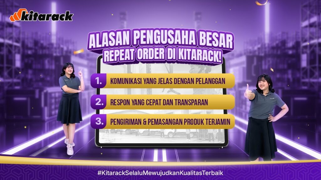 INI ALASAN KENAPA PENGUSAHA BESAR SELALU REPEAT ORDER DI KITARACK! 