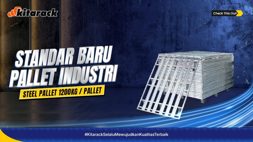STOP BELI PALLET KAYU! INI STANDAR PENYIMPANAN INDUSTRI TERBARU!⚠️ 