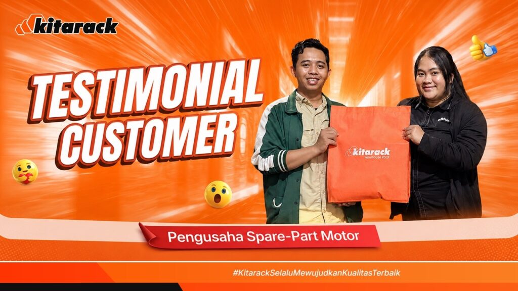 GUDANG SPARE PART BERUBAH TOTAL SETELAH PAKAI RAK INI! SIMAK SAMPAI HABIS😱 