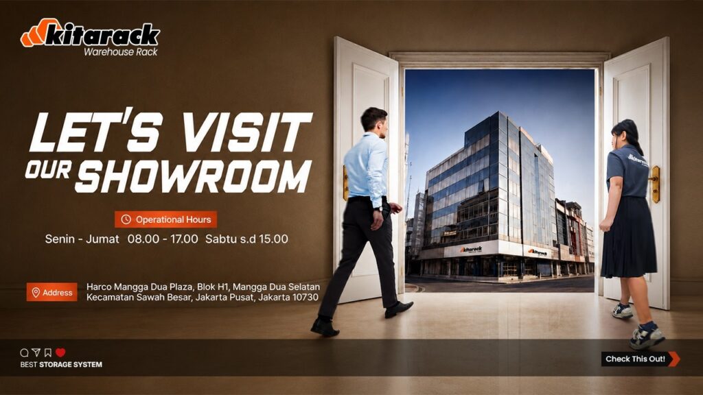 JANGAN BELI RAK GUDANG SEBELUM DATANG KE SHOWROOM INI! 👀 BIAR NGGAK SALAH PILIH | SHOWROOM KITARACK 