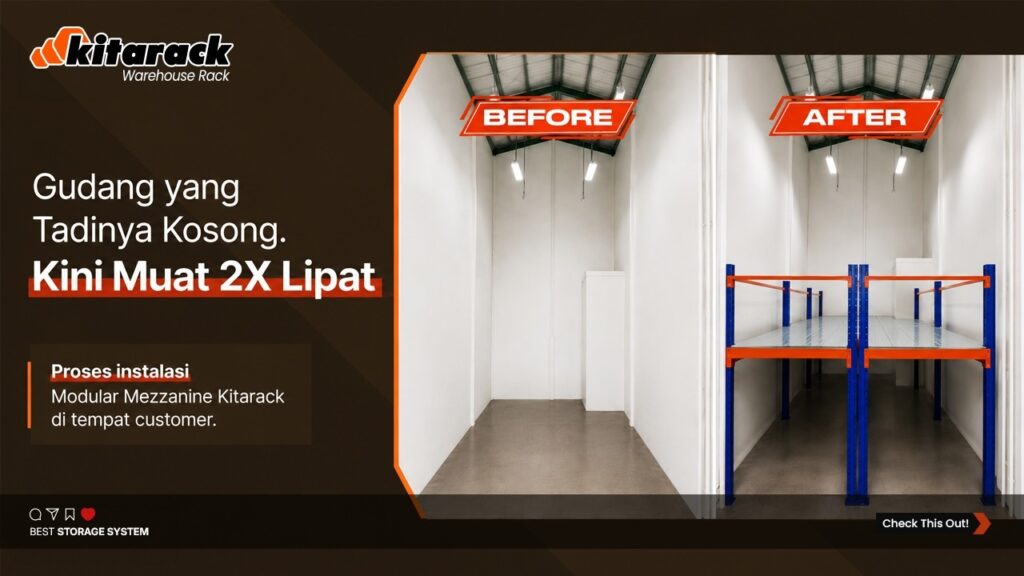 GUDANG INI BERHASIL TAMBAH KAPASITAS 2X LIPAT TANPA BANGUN GEDUNG BARU! 🤯 